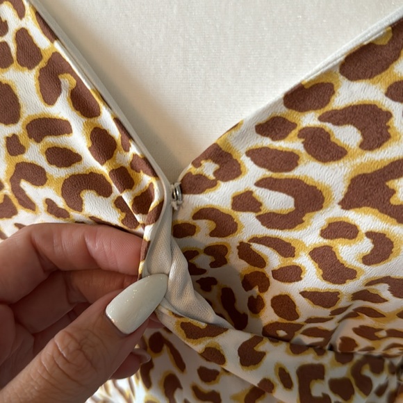 Leopard Wrap Dress - Picture 5 of 10